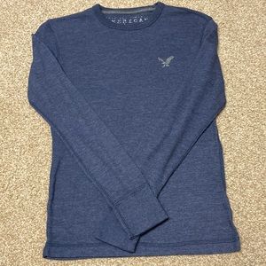 American Eagle l/s Blue like new Sz XS